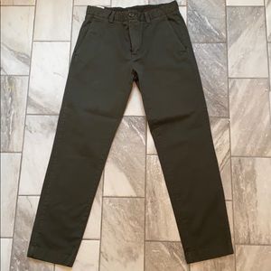 Men’s Brooks Brothers Red Fleece Army Green Chinos